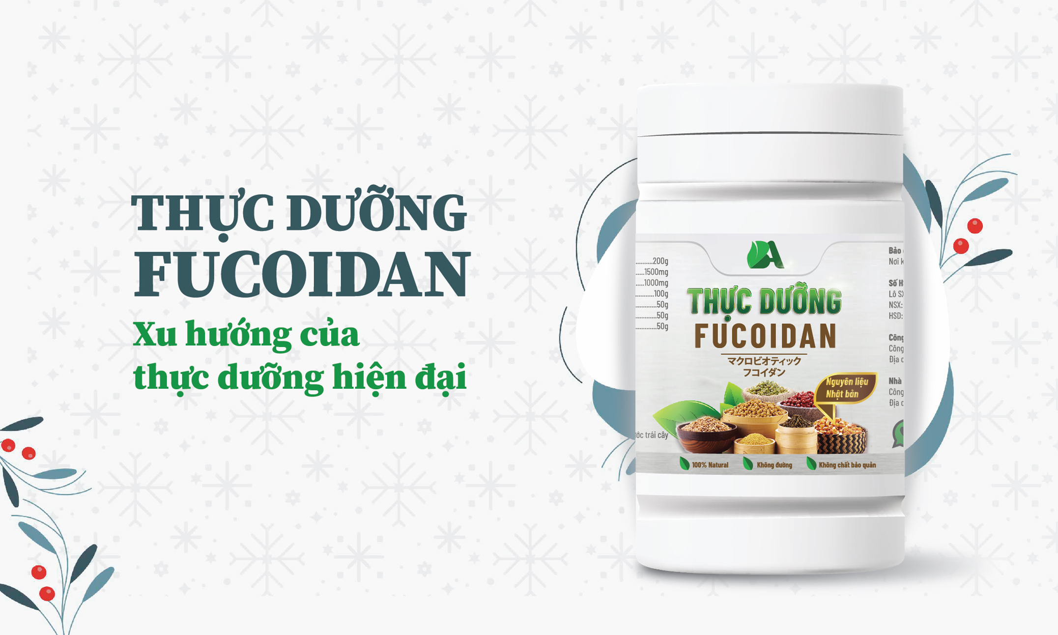 Thực dưỡng Fucoidan - Xu hướng mới của thực dưỡng hiện đại