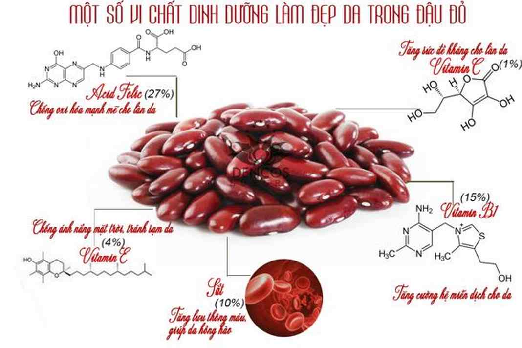 Tác dụng của đậu đỏ trong làm đẹp: Bí quyết dưỡng da và chăm sóc sức khỏe